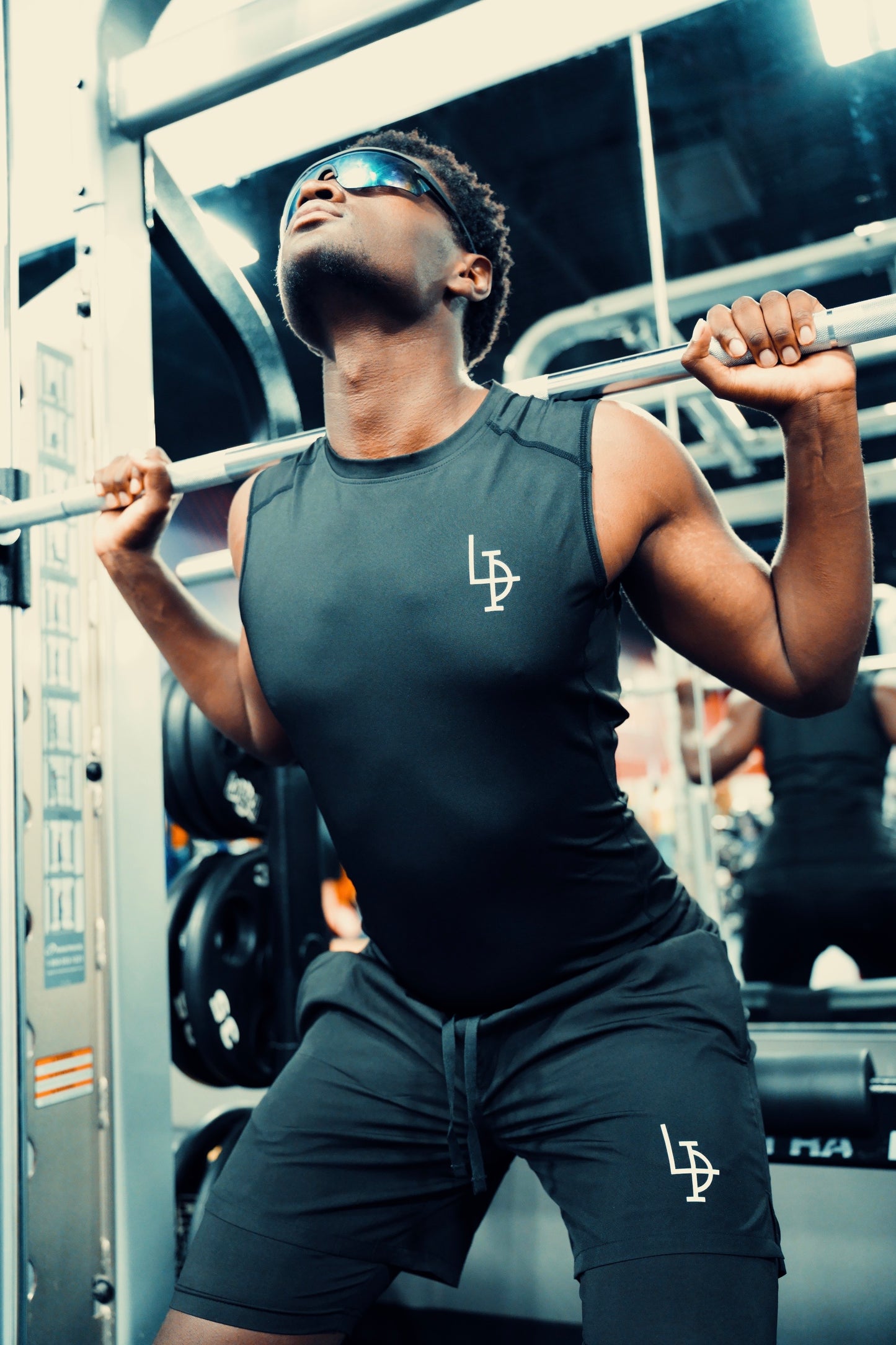 Sleeveless Compression Shirt Tops