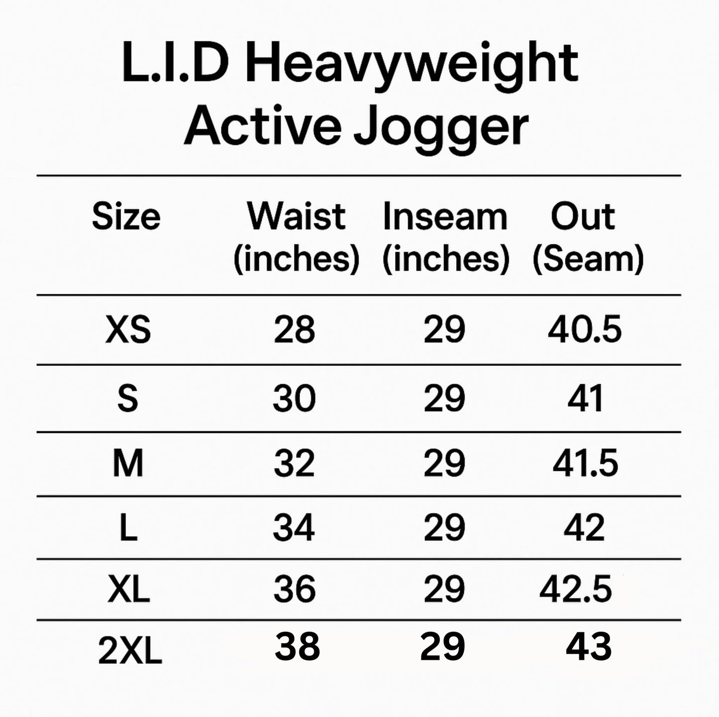 L.I.D Heavyweight Active Jogger