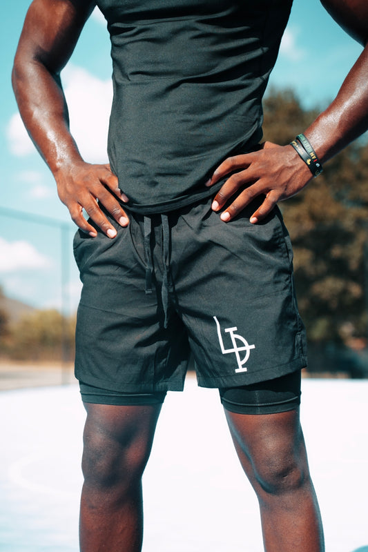 2 in 1 Athletic Shorts