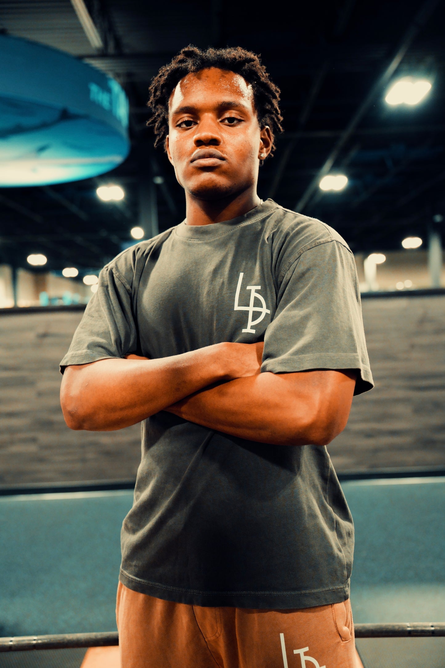 L.I.D Vintage Oversized Active Tee