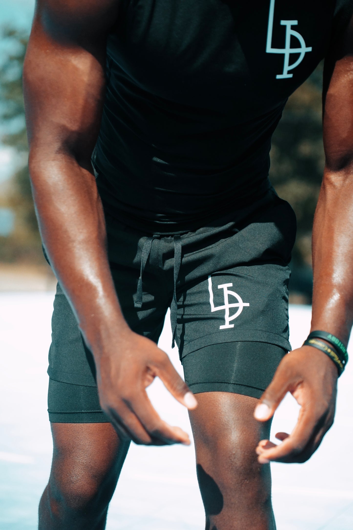 2 in 1 Athletic Shorts